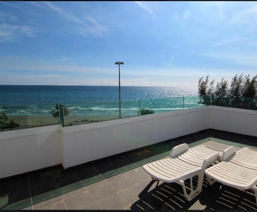 Precioso Apartamento En 1ª Linea De Mar San Agustín Esterno foto