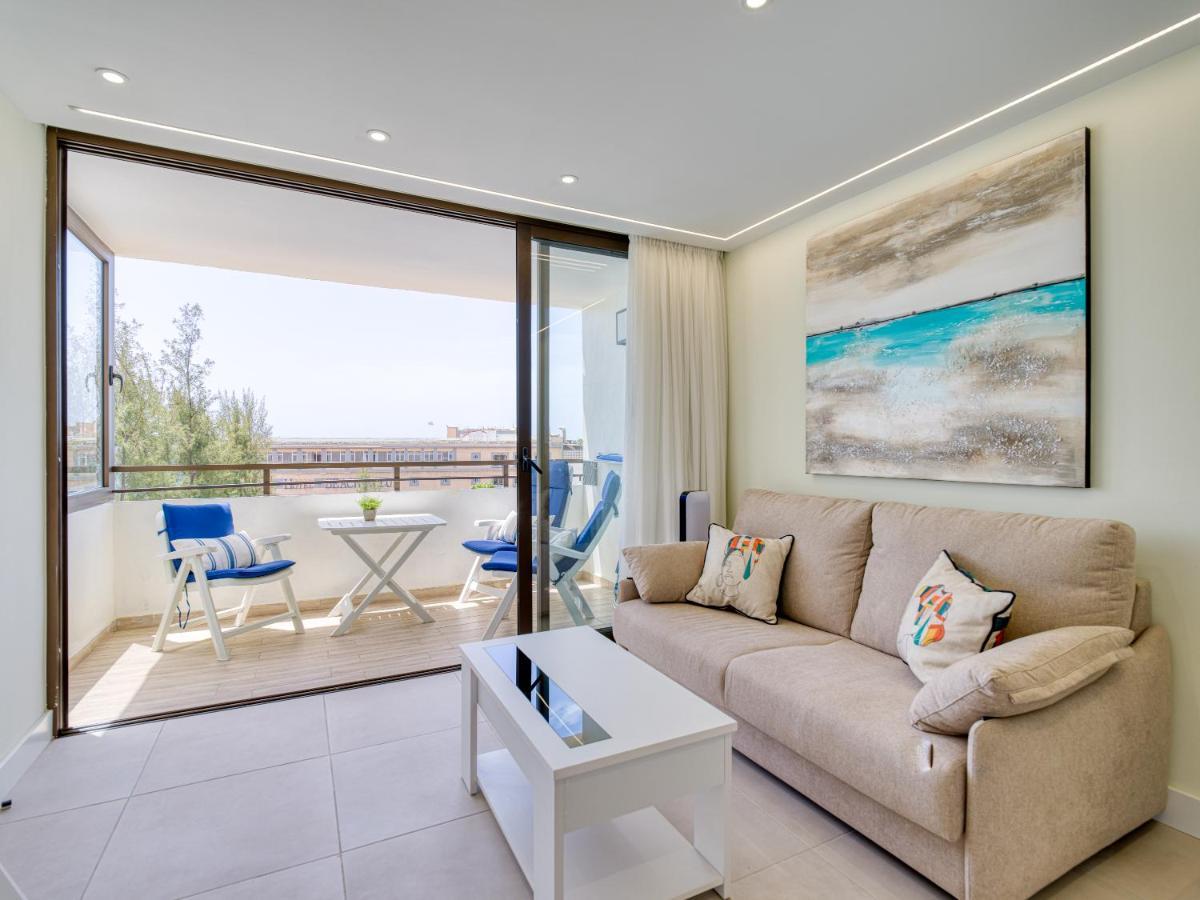Precioso Apartamento En 1ª Linea De Mar San Agustín Esterno foto