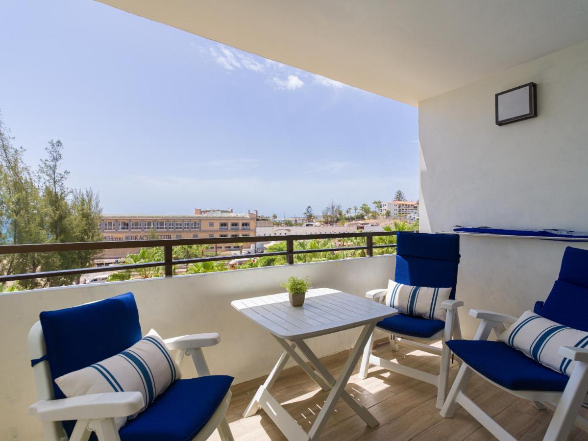 Precioso Apartamento En 1ª Linea De Mar San Agustín Esterno foto