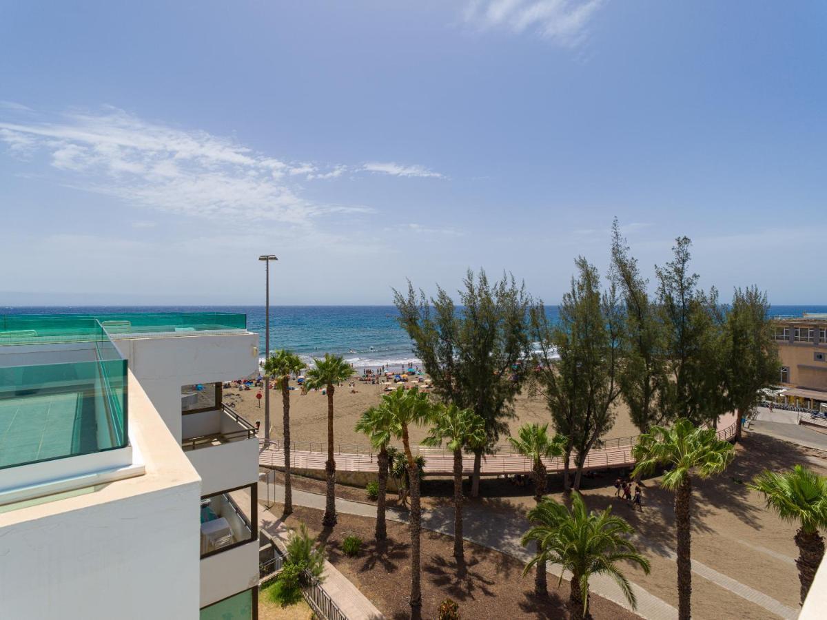 Precioso Apartamento En 1ª Linea De Mar San Agustín Esterno foto