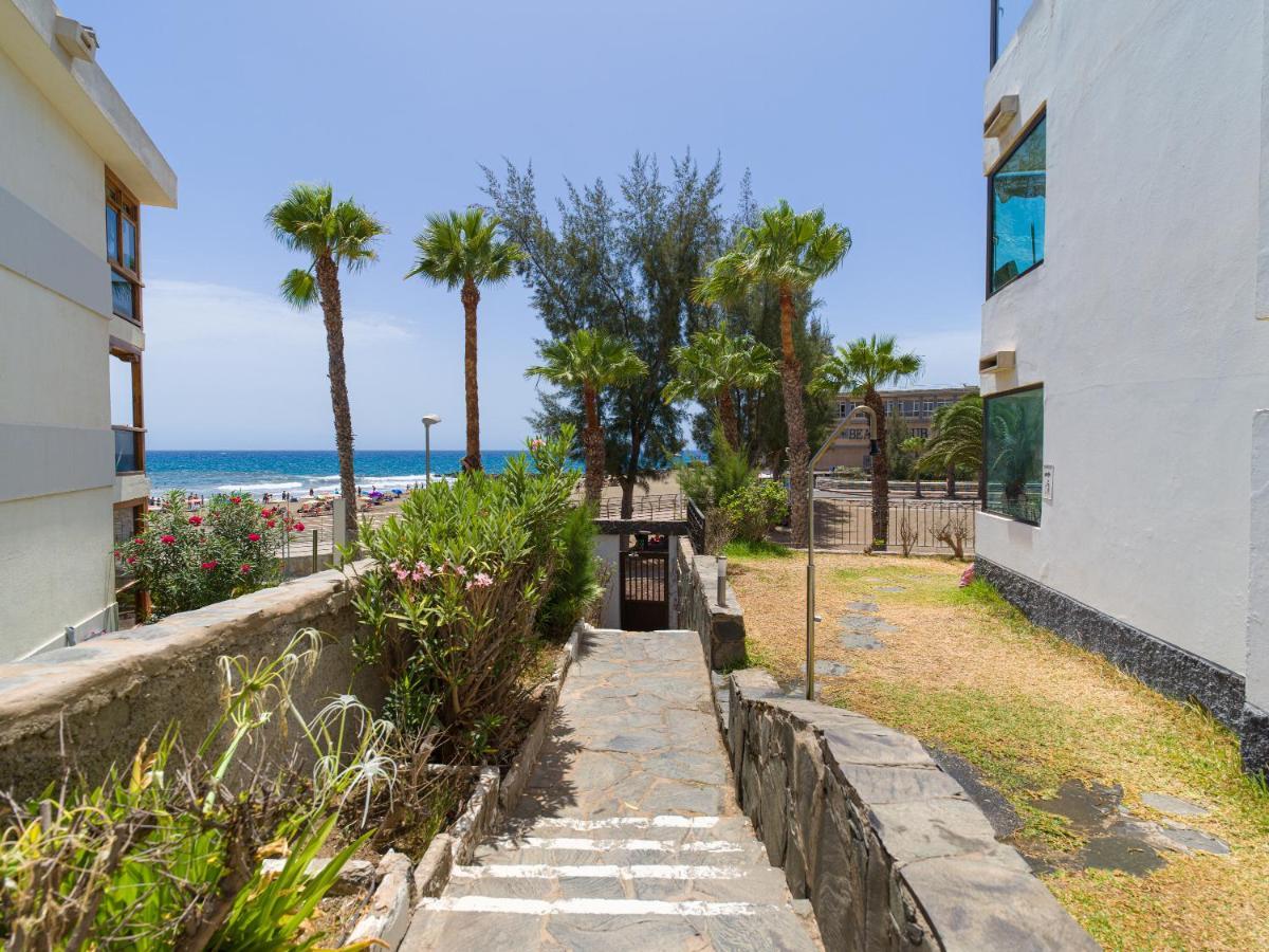 Precioso Apartamento En 1ª Linea De Mar San Agustín Esterno foto