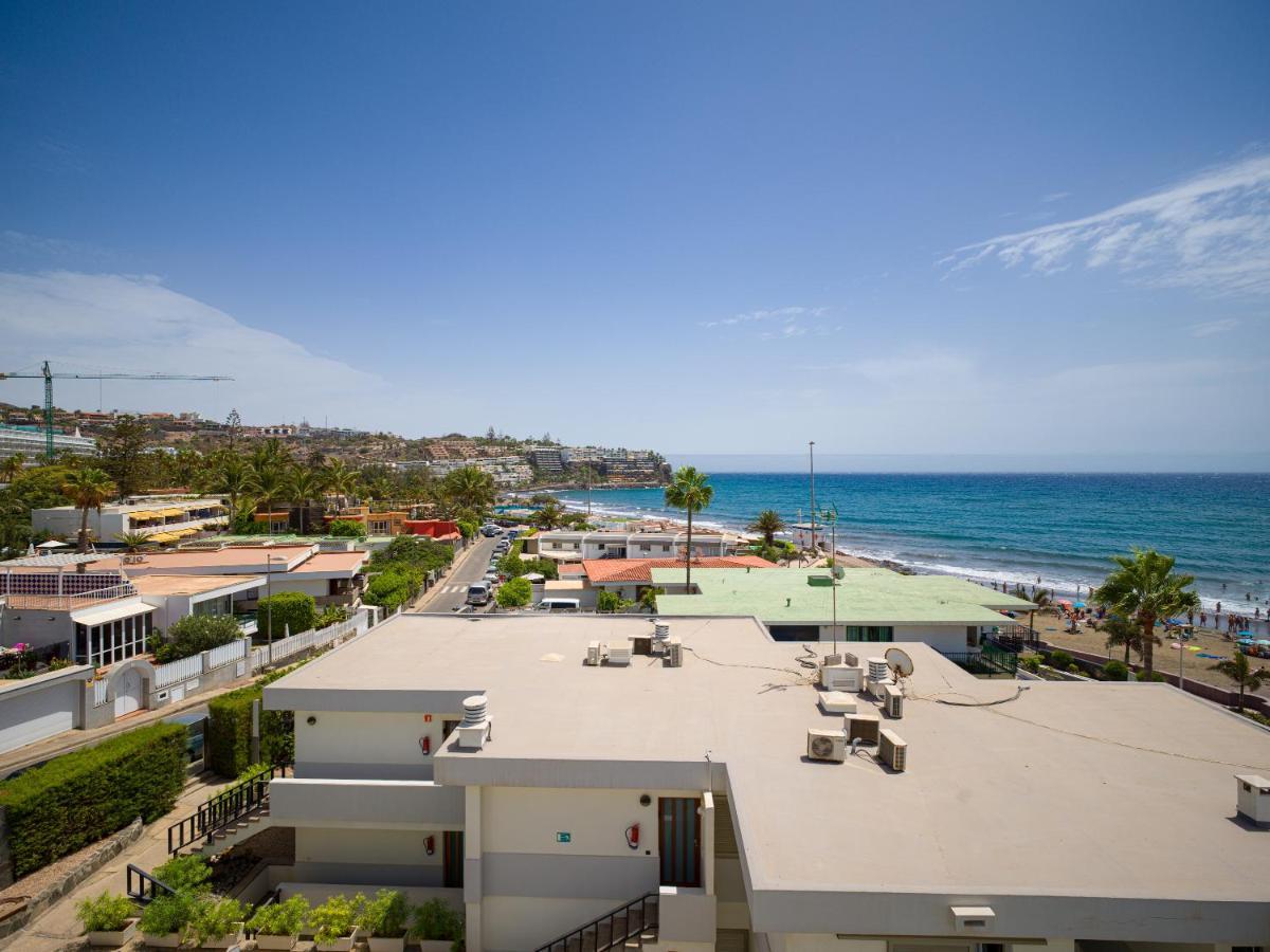 Precioso Apartamento En 1ª Linea De Mar San Agustín Esterno foto