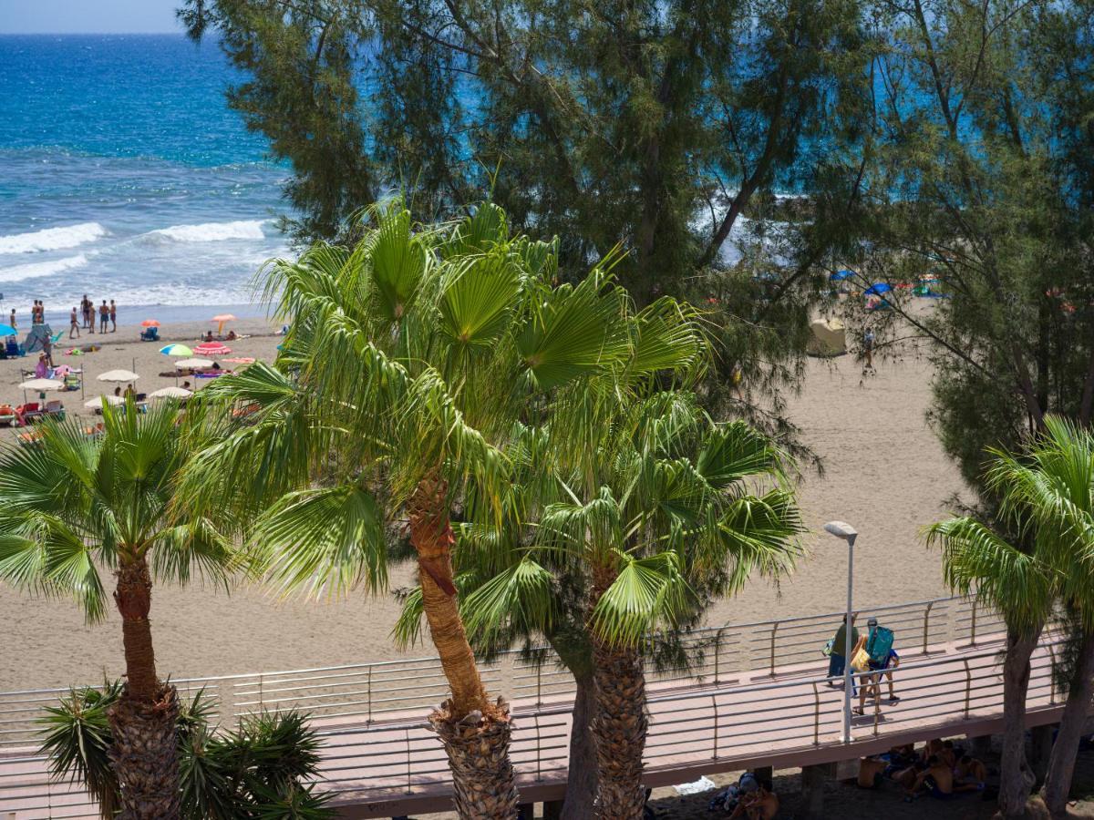 Precioso Apartamento En 1ª Linea De Mar San Agustín Esterno foto